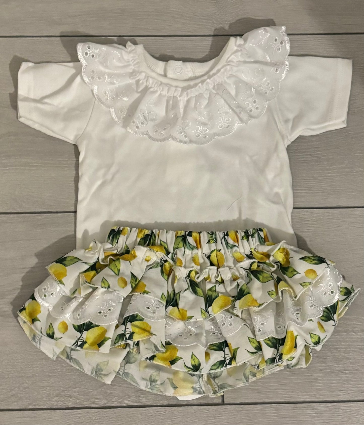 Girls Kinder Boutique Lemon Jam Pants Set