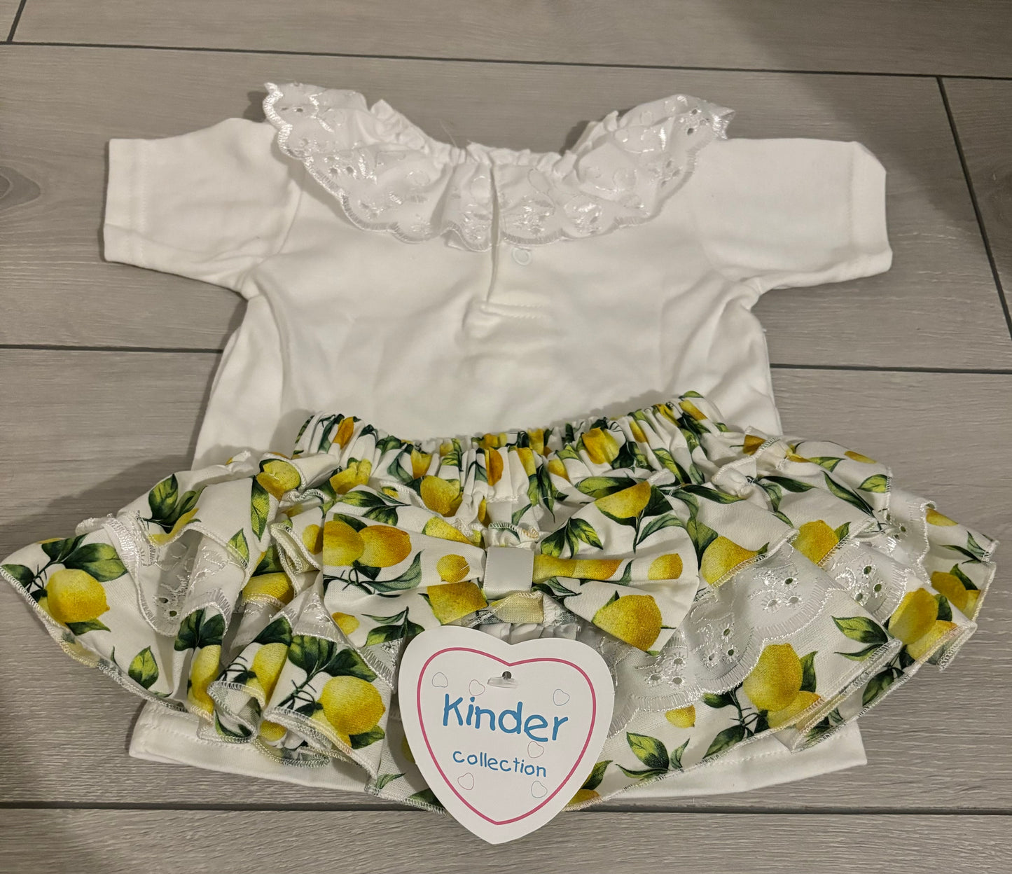 Girls Kinder Boutique Lemon Jam Pants Set