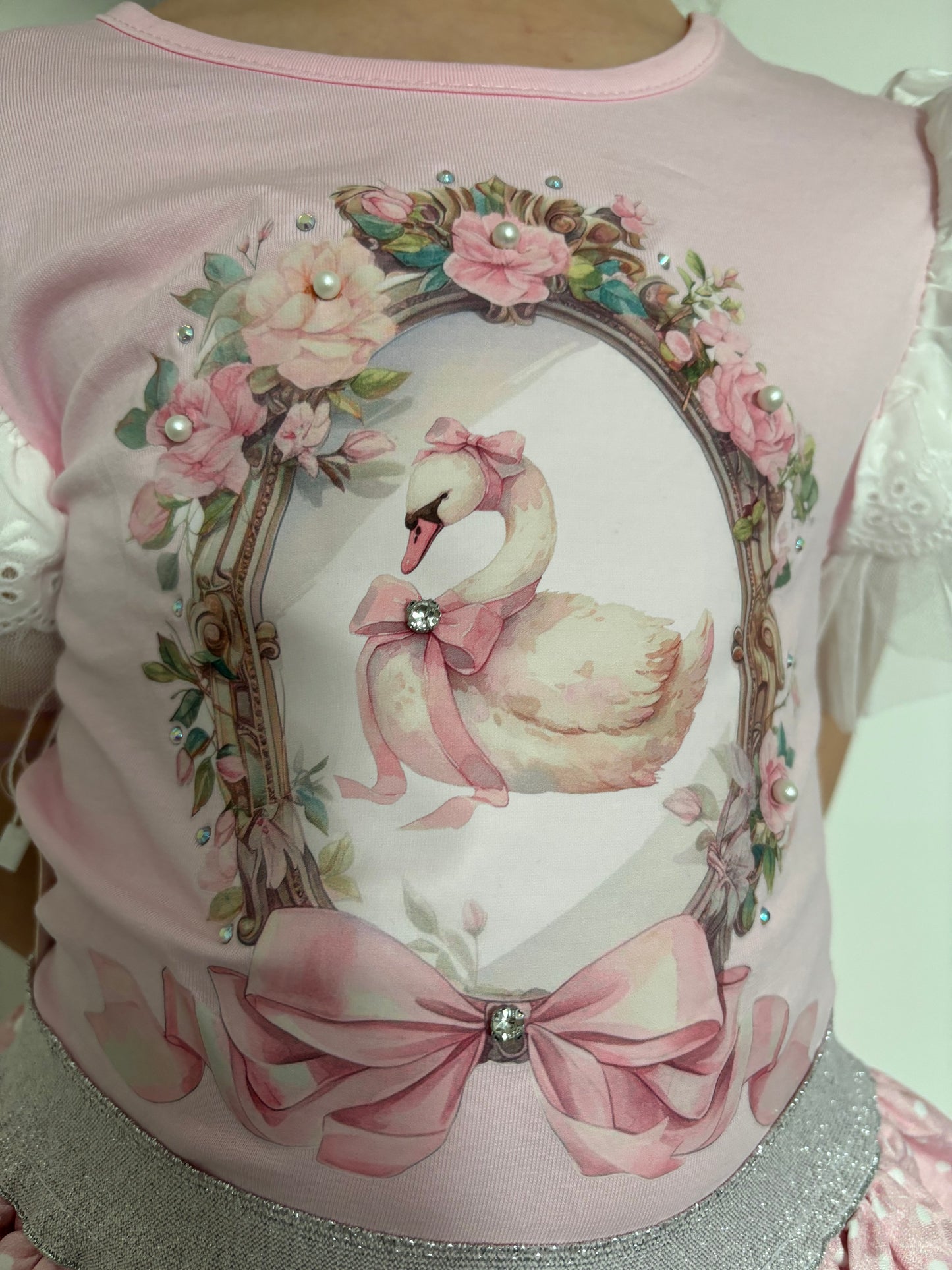 Girls Neon Kids Skirt Set