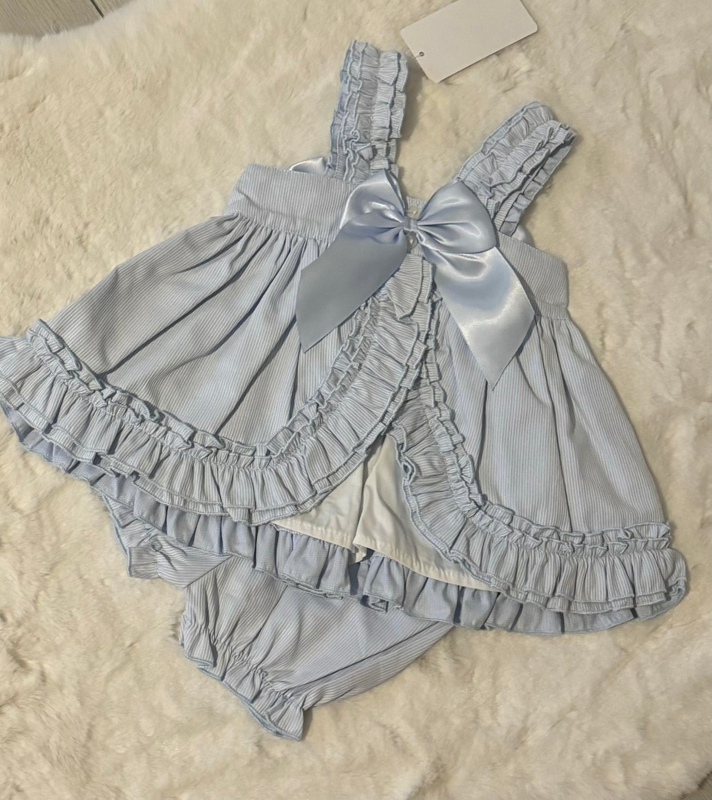 Girls Wee Me Dress & Bloomer Set