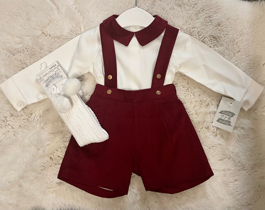 Boys dungaree set