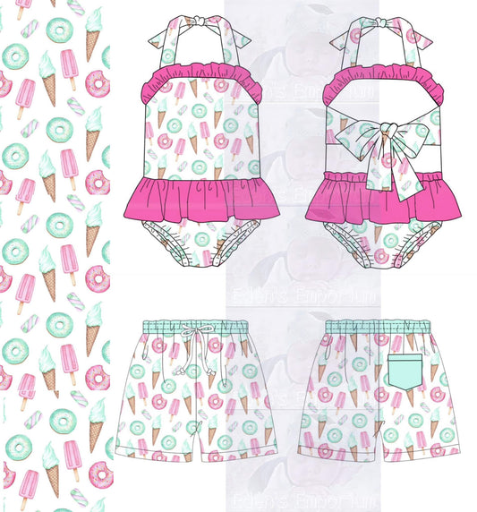 Exclusive Summer Sweet Treats Swimwear