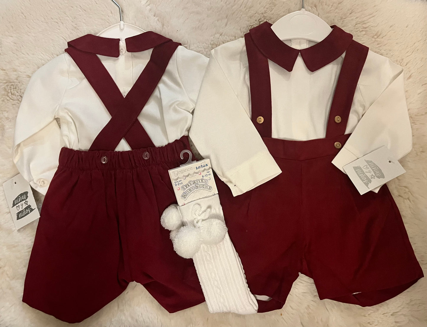 Boys dungaree set