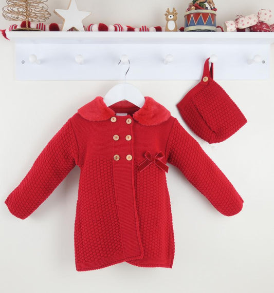 Girls PEX Neve Coat & Bonnet Set