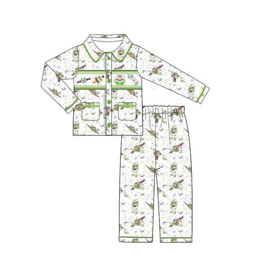 Boys Buzz Lightyear smocked pyjamas