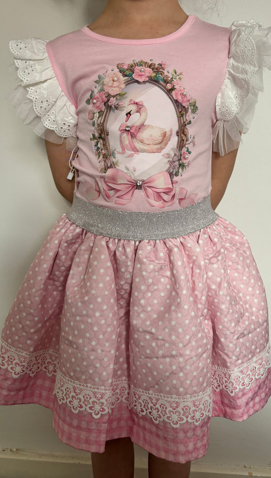 Girls Neon Kids Skirt Set
