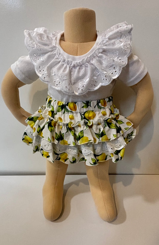 Girls Kinder Boutique Lemon Jam Pants Set
