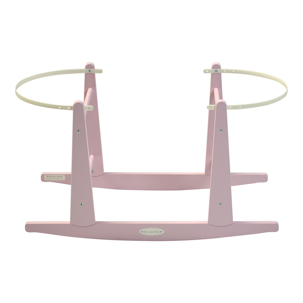 Pink Moses Basket Stand