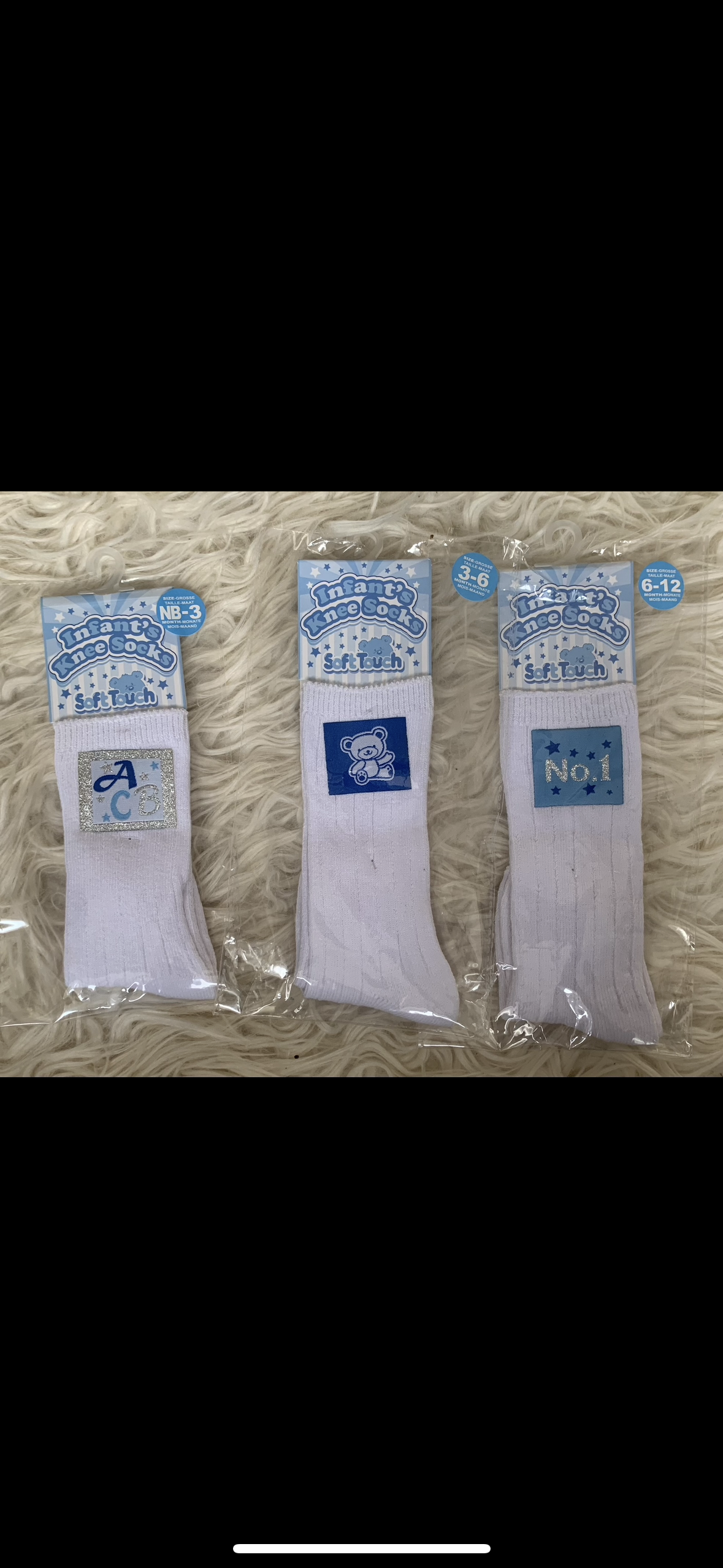 Baby boys Patch Knee Socks