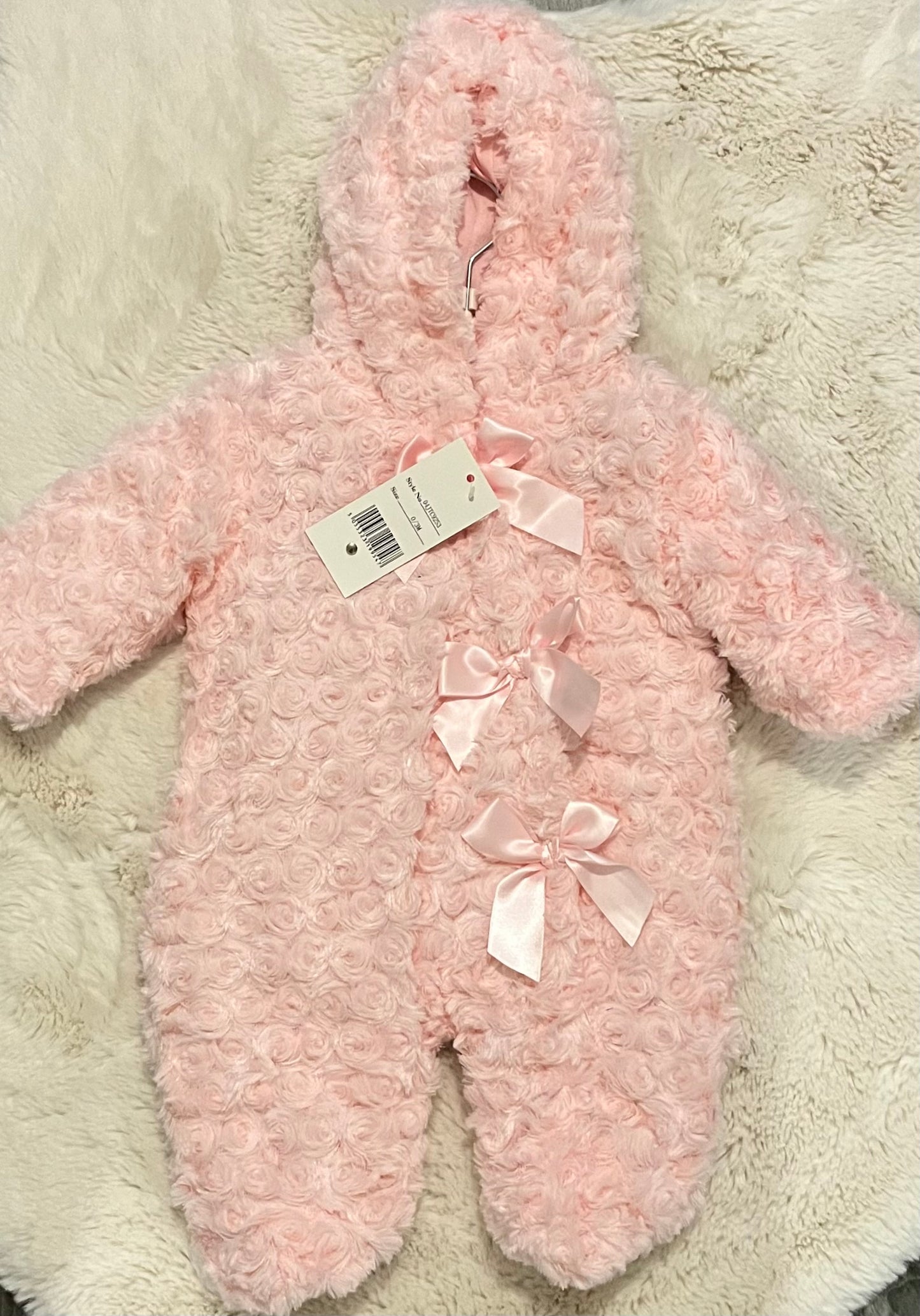 Girls Rose Pramsuit